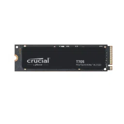 Crucial By Micron T705 Internal SSD 1 TB NVMe (PCIe Gen 5x4) Grey & Black, CT1000T705SSD3-24