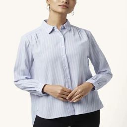 Annabelle by Pantaloons Blue Printed Shirt-picture-26
