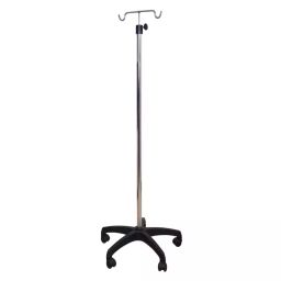 Florix Nation Surgical I.V Glucose and Saline Stand Steanless Steel 304 with 2 Unbreakable Hooks, ‎ST-48-28
