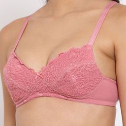 Inner Sense Mauve Abstract Full Coverage Lightly Padded Sustainable Everyday Bra image 3