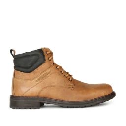 Weinbrenner by Bata Men's Tan Derby Boots-picture-2