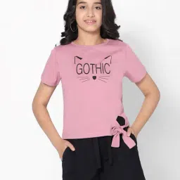 TeenTrums Girls Pink Printed Top-picture-42