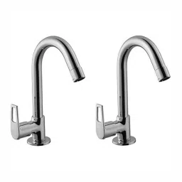 GENERIC Sink Tap Brass Chrome Finish Silver, FG1153 (Pack of 2)-image-60