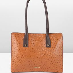Hidesign Textured Leather Structured Shoulder Bag-18