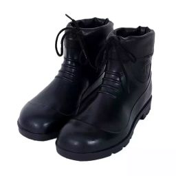 Fortune Steel Toe Short Collar BootHigh Ankle Size UK 7 Black Model Corporate-7-image-92