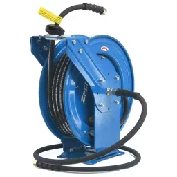 Zephyr Heavy Duty Auto-Retractable Pressure Washer Hose Reel Rubber Black 6 mm x 15 m, ZPW0615DA-picture-42