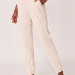 La Vie En Rose White Self Pattern Pyjamas-image-66