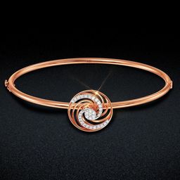 Joyalukkas Graceful Twirl Diamond Bracelet-7.22 gm-picture-21