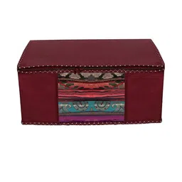 BB BACKBENCHERS Maroon Set of 1 Regular Closet Organizer-image-76