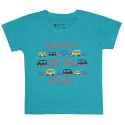 Bodycare Kids Turquoise Printed T-Shirt-picture-24