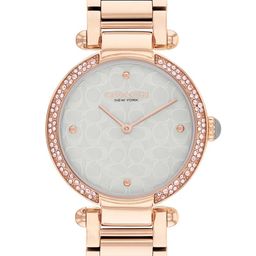 Coach Women Cary Mother of Pearl Bracelet Style Analogue Watch 14504184-image-74