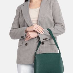 Allen Solly PU Structured Textured Handheld Bag image 5