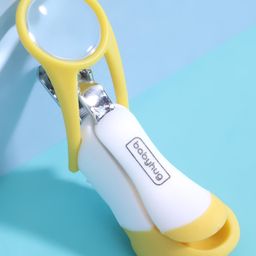 Babyhug Nail Clipper with Magnifier - Yellow-image-78
