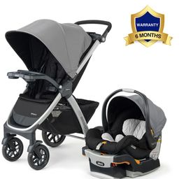 Chicco Bravo Trio Travel System Camden USA - Black-19