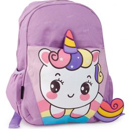 Toysire Unicorn School Bag For Girls Kids Lightweight & Breathable Multi-Purpose Preschool Kindergarten Small Backpack Height -  11.8 Inches-image-88
