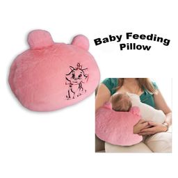 Synlark Nursing Arm Breastfeeding and Bottle Feeding Head Support Pillow - Pink-picture-10