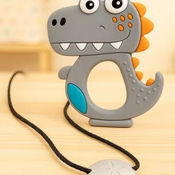 Badal Kidz presents Tilsmi Moti & BPA Free Silicone Teether- Grey-picture-42