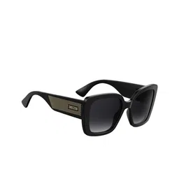 MOSCHINO Women Grey Lens & Black Square Sunglasses with UV Protected Lens 201397807549O-picture-8