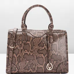 Allen Solly Animal Printed Structured Handheld Bag image 1