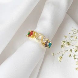 Joker & Witch Multi Lowe Colour Alphabet C Ring-2