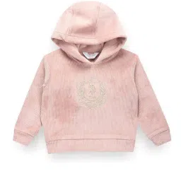 U.S. Polo Assn. Kids Pink Embroidered Full Sleeves Sweatshirt-picture-40