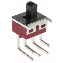 RS PRO PCB Slide Switch DPDT Latching 5 A at the rate of 28 V DC Side, 7347274-6