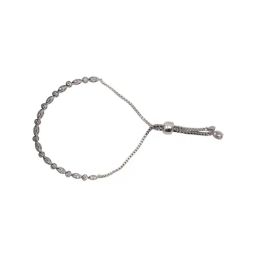 The Real Effect London 800 Silver CZ Bracelet for Women-image-34