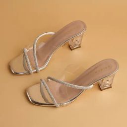 Eridani Women's Alaya Silver Casual Sandals-image-37