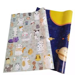eVincE - thoughtful PRESENTations SOLA01CATY02_5X2 recylable with Facts 2 Designs For Kids Birthday Diwali Xmas & All Occasion and Celebration Assorted Gift Wrapping Paper (Pack of 10 Piece)-image-56