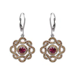 The Real Effect London 800 Silver Earrings for Women-image-12
