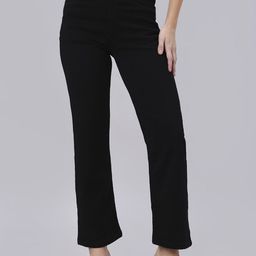 Rea-Lize Women Wide Leg High-Rise Stretchable Jeans-image-92