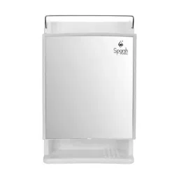 Sparsh Pearl Mirror Cabinet White Plastic, MCB-254-42