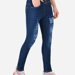 COMFITS Men Classic Low Distress Light Fade Stretchable Jeans-picture-21