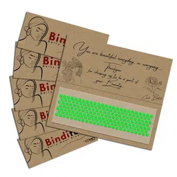 Comet Busters Set Of 5 Bindiful Traditional Round Velvet Bindi-18
