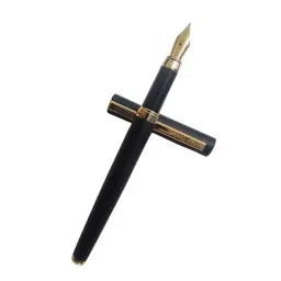 Pierre Cardin Pride Designer Exclusive Fountain Pen Matte Black with Gold-Plated Trim, 8901765035417-54