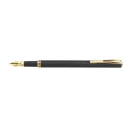 Pierre Cardin Exclusive Golden Eye Fountain Pen Matte Black with Gold Trim, 8901765032355-BLACK-41