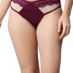 Cukoo Maroon Lace Work Hipster Panties - Pack Of 3-13
