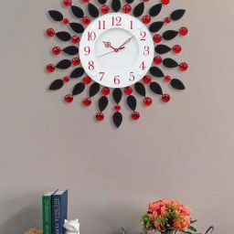CHRONIKLE Red Iron Wall Clock-34