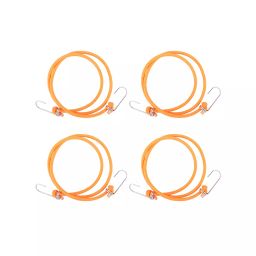 AllExtreme EXBR004 Multicolor Bungee Cord with Hooks, Bungie Straps, Premium Rubber, Bungy Chords, Adjustable, Long Bungi Rope, 4 pc-picture-23