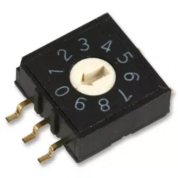 MULTICOMP PRO Rotary Switches ROTARY DIP SWITCH, SMD, MCRM2AF-10R-picture-2