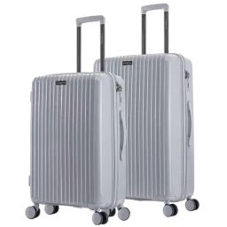 Nasher Miles Pondicherry Hard-side Polypropylene Luggage Set of 2 Grey Trolley Bags (65 & 75 Cm)-image-23