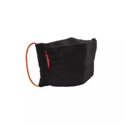 Elegant Large Cotton Black Elastic Tie-Up Face Mask ELASTIC-MASK-BLK-L (Pack of 3)-8
