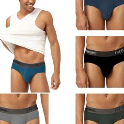 Freecultr Multi Comfort Fit Briefs - Pack of 5-picture-46