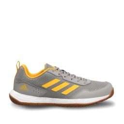 Adidas Men's Faztcort Indoor Star Grey Indoor Court Shoes-image-57