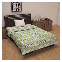 Divine Casa 100% Premium Cotton Single Dohar for Kids Apple Green-image-36