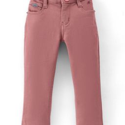 Noddy Solid Full Length Trousers - Peach-image-2