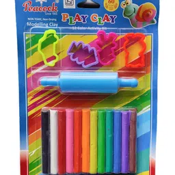 Peacock Blister Clay For Kids, 200 g | Clay Toy For Kids | Non-Toxic | Clay Set For Kids | Modelling Clay For Kids | Creative Art & Crafts | Gifts For Kids |-picture-39