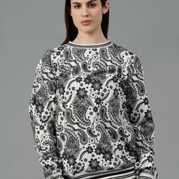 GO DEVIL Women Printed Sweatshirt-image-51