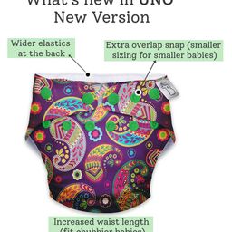 Superbottoms Cloth Diapers For Babies Trial Pack With 2 Freesize UNO New Version Reusable - Multicolour image 2