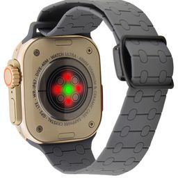 i kall IKALL W9 Smartwatch Sp02 Tracking, Large 2.19" HD Display and Wireless Charging (Multiple Sports Modes, Bluetooth Calling) (Grey) image 4